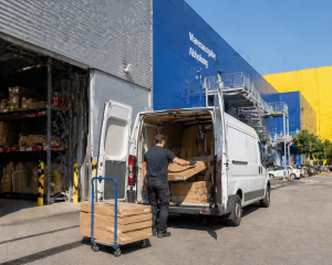Bordsteintransporte in Nürnberg für IKEA Click & Collect