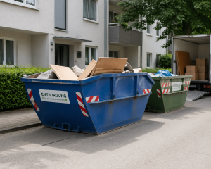Darum lohnt ein Containerservice bei Umzügen in Nürnberg